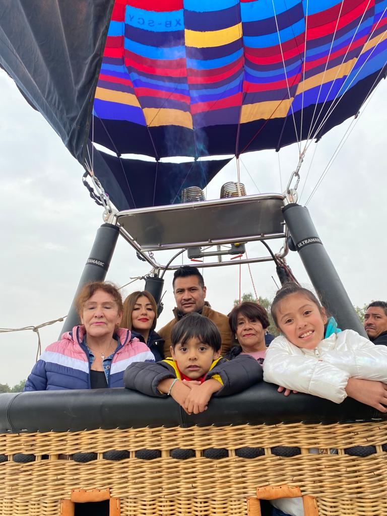 Vuelo en globo aerostático KID