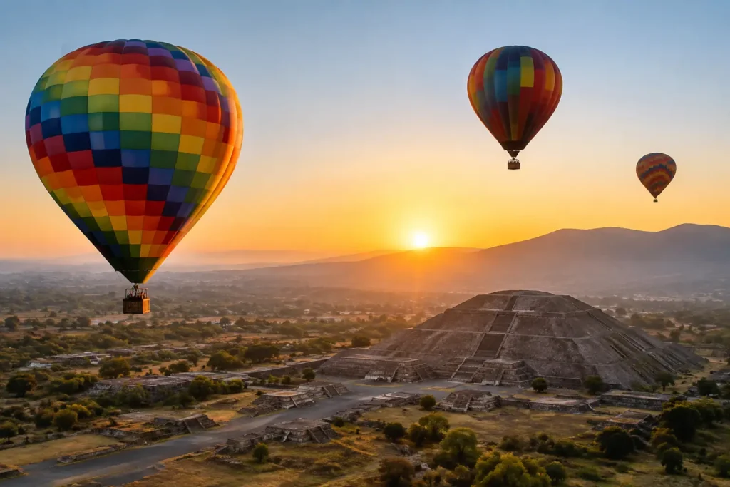 Cómo elegir paquete de amanecer en Teotihuacán