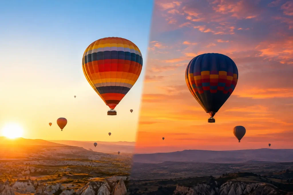 Vuelo al amanecer versus atardecer: ¿qué elegir?